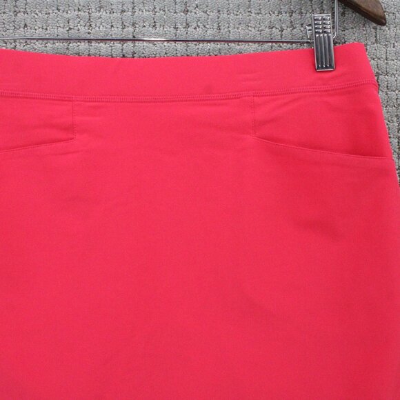 Ralph Lauren RLX Skort Womens Large L Pink GOLF Stretch Back Pleated 17" in NWT - Picture 4 of 10